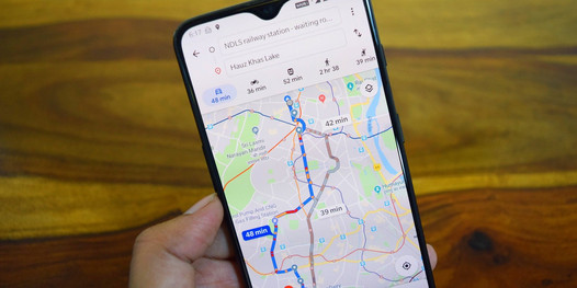 Routenplaner auf Handy